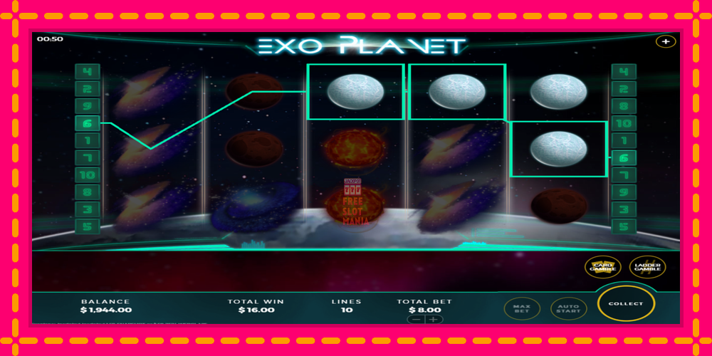 Automat Exo Planet z jasną grafiką, zdjęcie 2