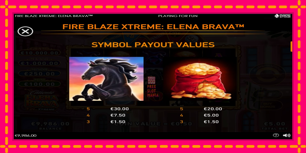 Automat Fire Blaze Extreme: Elena Brava z jasną grafiką, zdjęcie 6