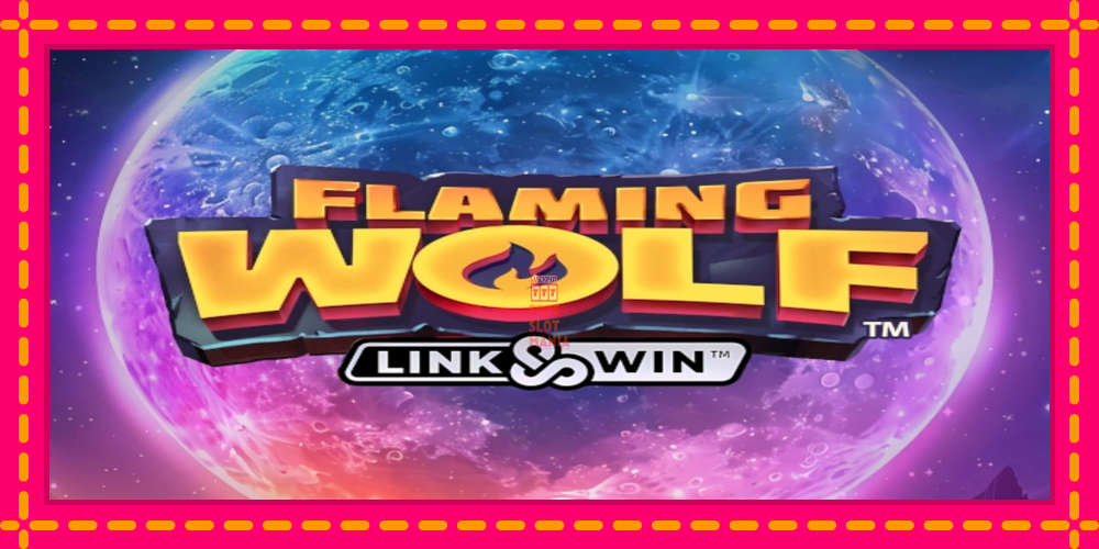 Automat Flaming Wolf Link & Win z jasną grafiką, zdjęcie 1