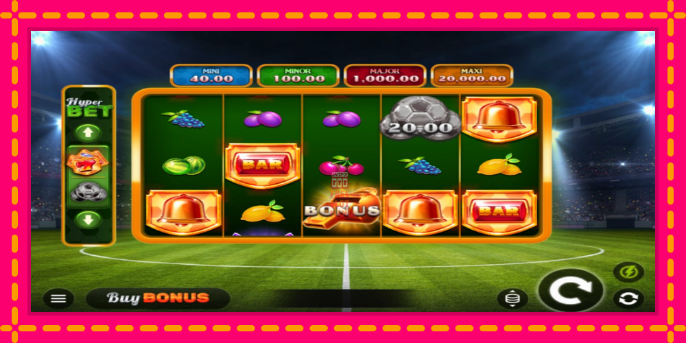 Automat Football Blast Hold and Win z jasną grafiką, zdjęcie 3