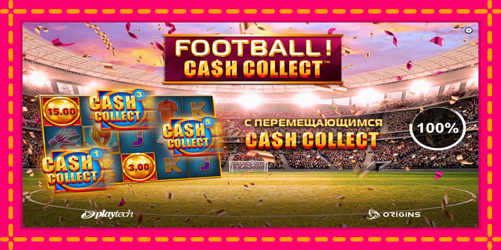 Automat Football Cash Collect PowerPlay Jackpot z jasną grafiką, zdjęcie 1