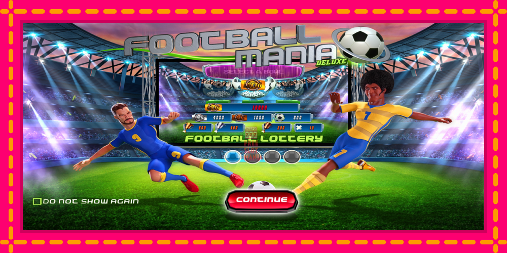 Automat Football Mania Deluxe z jasną grafiką, zdjęcie 1