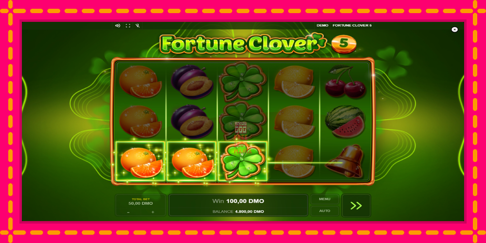 Automat Fortune Clover 5 z jasną grafiką, zdjęcie 2