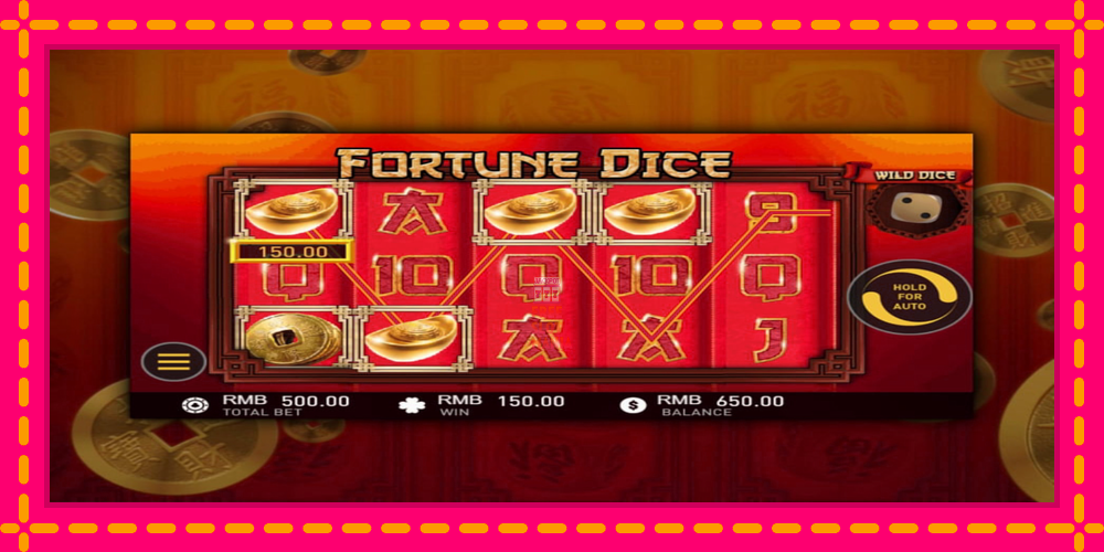 Automat Fortune Dice z jasną grafiką, zdjęcie 3