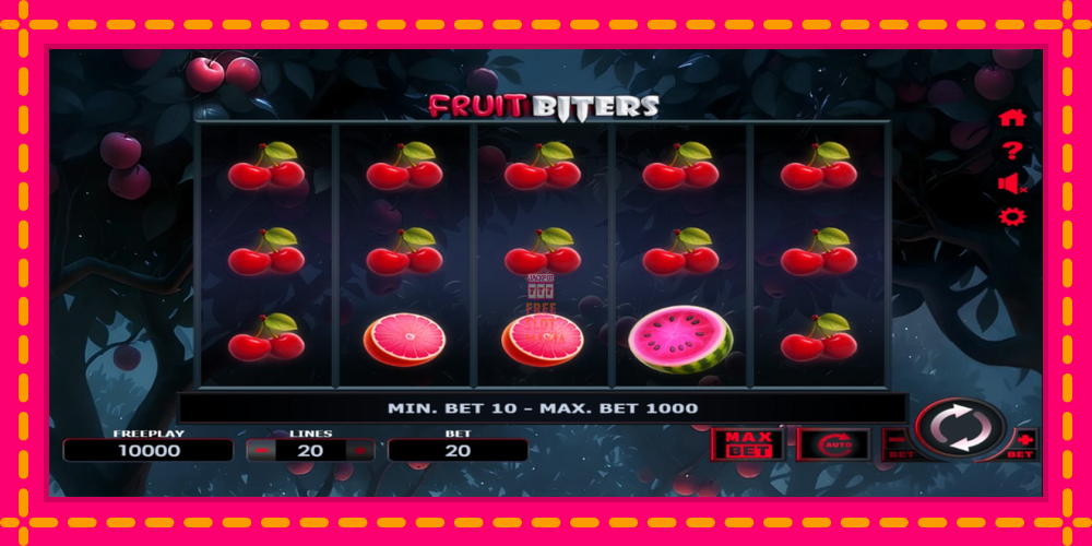 Automat Fruit Biters z jasną grafiką, zdjęcie 1