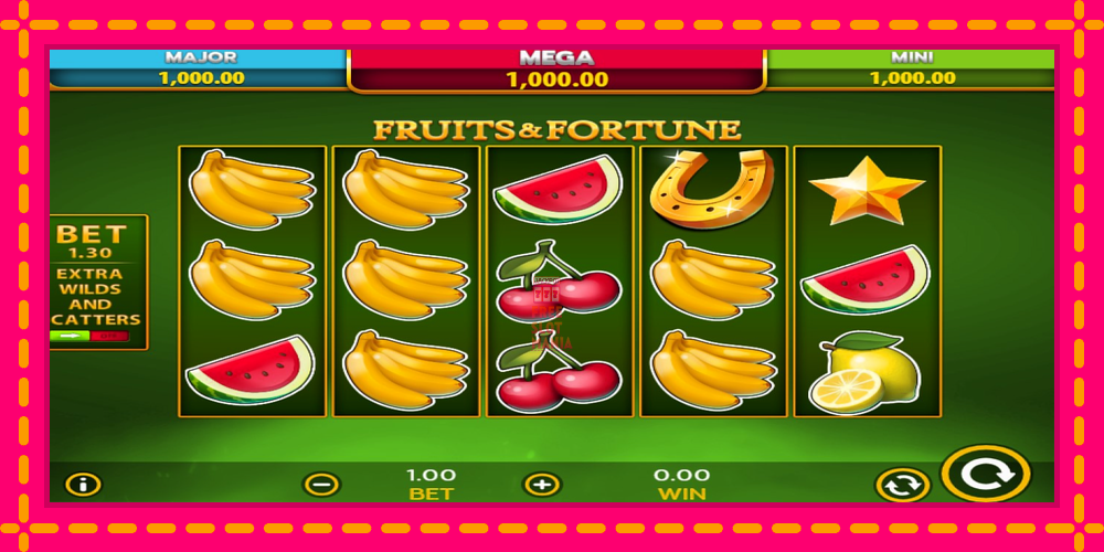 Automat Fruits & Fortune z jasną grafiką, zdjęcie 1