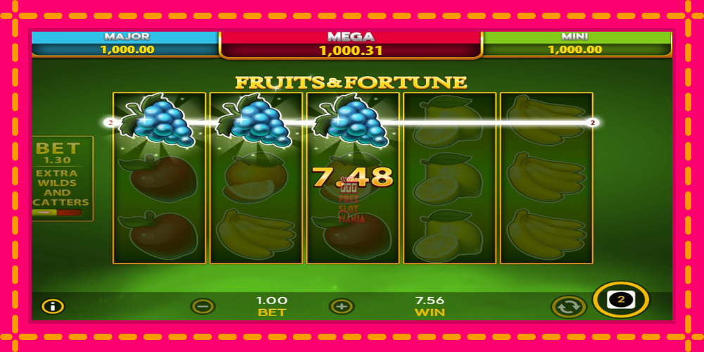 Automat Fruits & Fortune z jasną grafiką, zdjęcie 5