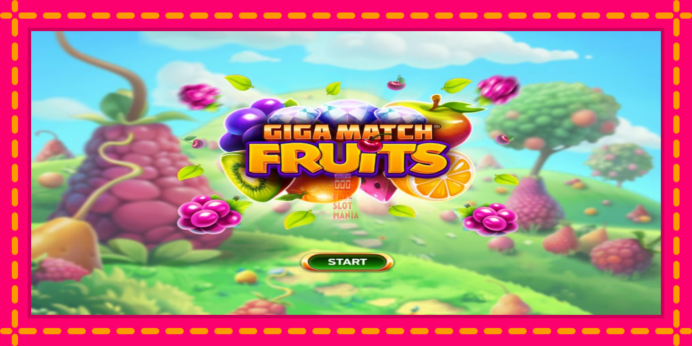 Automat Giga Match Fruits z jasną grafiką, zdjęcie 1