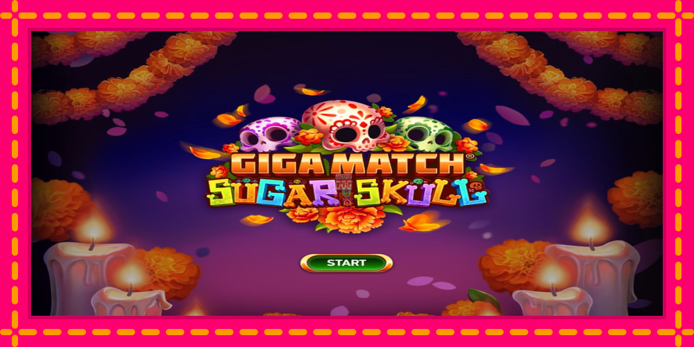 Automat Giga Match Sugar Skull z jasną grafiką, zdjęcie 1