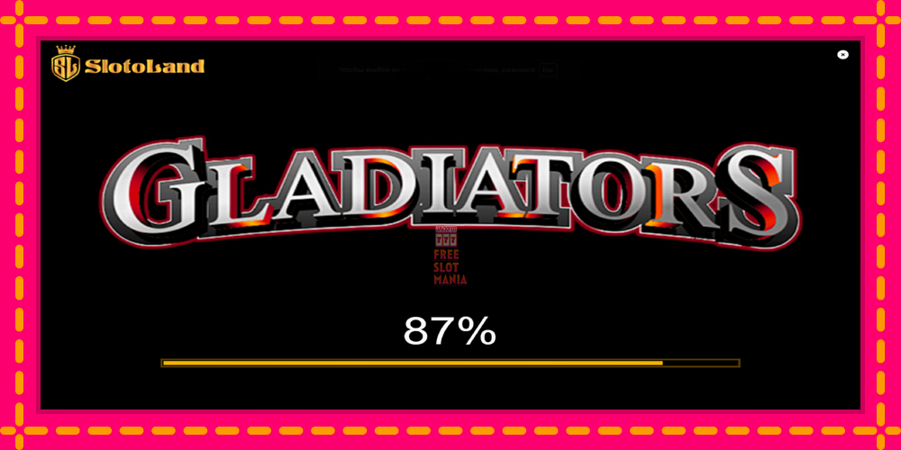 Automat Gladiators z jasną grafiką, zdjęcie 1