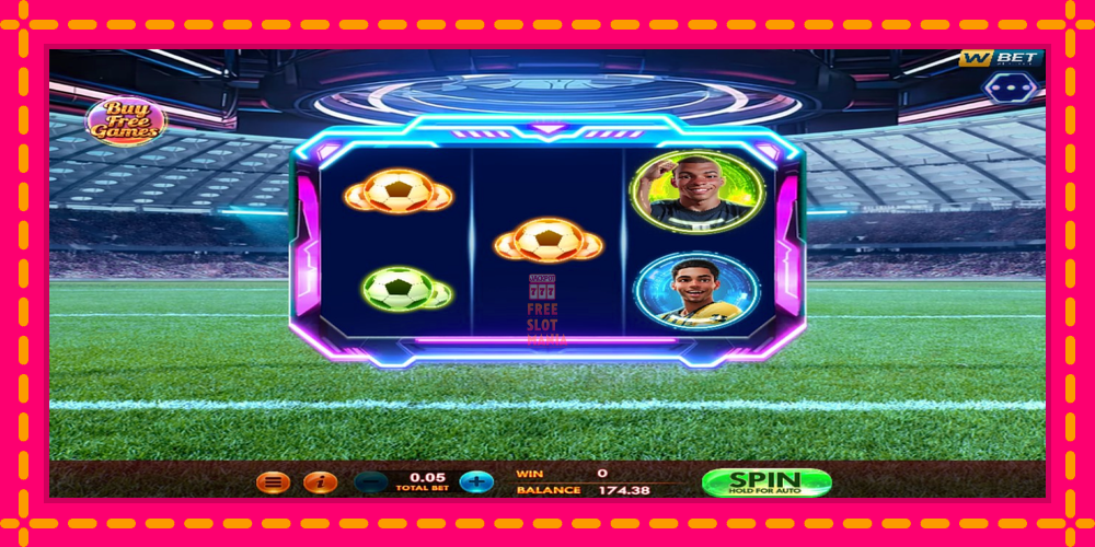 Automat Goal Rush z jasną grafiką, zdjęcie 1