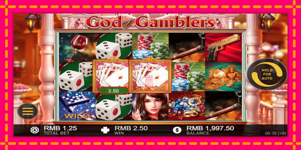 Automat God of Gamblers z jasną grafiką, zdjęcie 2