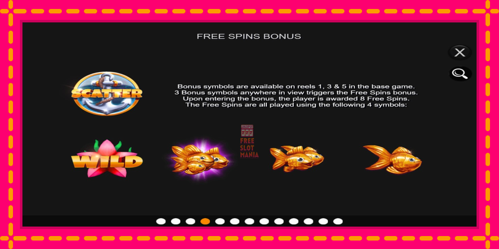 Automat Gold Fishy Free Spins z jasną grafiką, zdjęcie 5