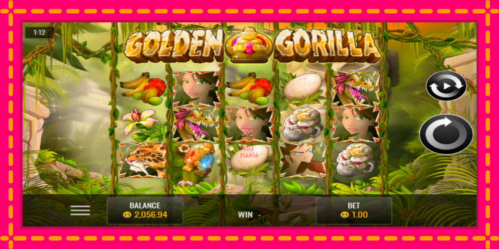 Automat Golden Gorilla z jasną grafiką, zdjęcie 1