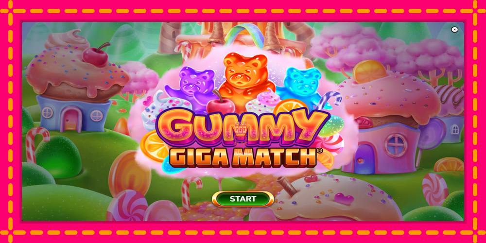 Automat Gummy Giga Match z jasną grafiką, zdjęcie 1