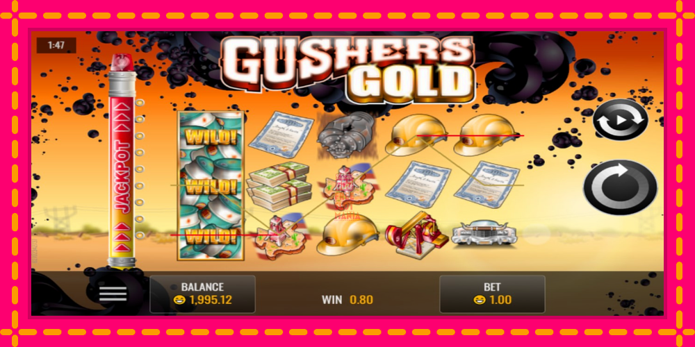 Automat Gushers Gold z jasną grafiką, zdjęcie 2