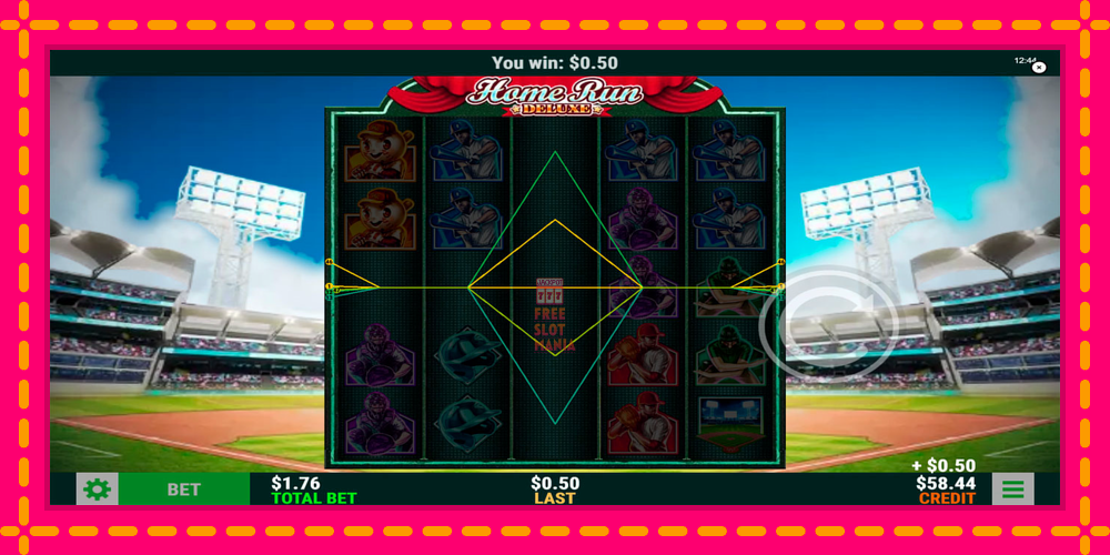 Automat Home Run Deluxe z jasną grafiką, zdjęcie 5