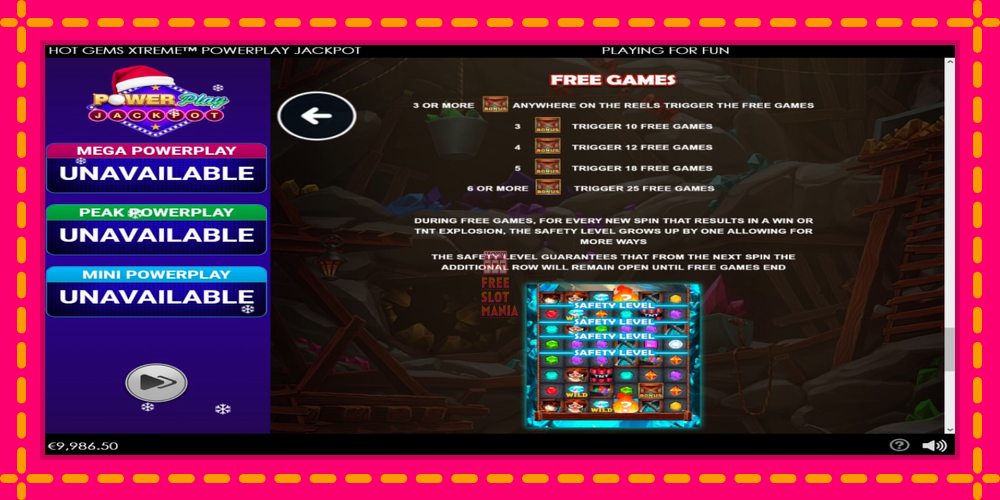 Automat Hot Gems Xtreme PowerPlay Jackpot z jasną grafiką, zdjęcie 6