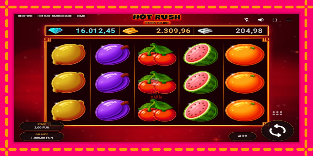 Automat Hot Rush Stars Deluxe z jasną grafiką, zdjęcie 1