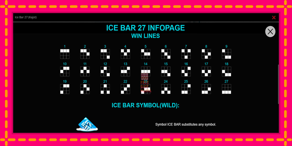 Automat Ice Bar 27 z jasną grafiką, zdjęcie 3