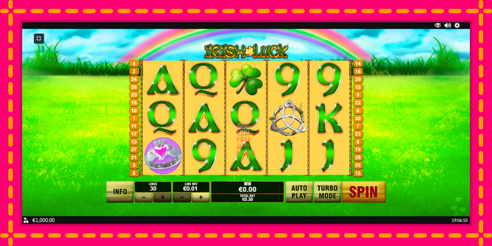 Automat Irish Luck z jasną grafiką, zdjęcie 1