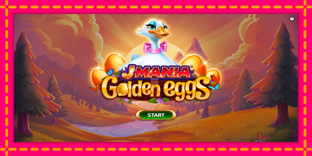 Automat J Mania Golden Eggs z jasną grafiką, zdjęcie 1