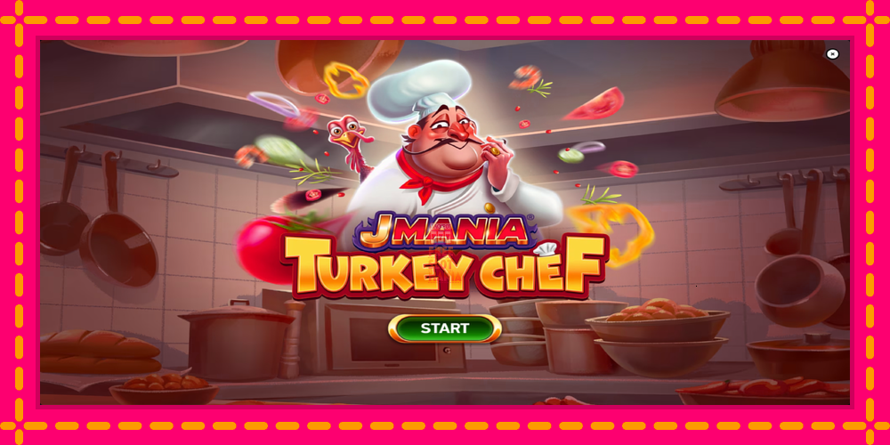 Automat J Mania Turkey Chef z jasną grafiką, zdjęcie 1