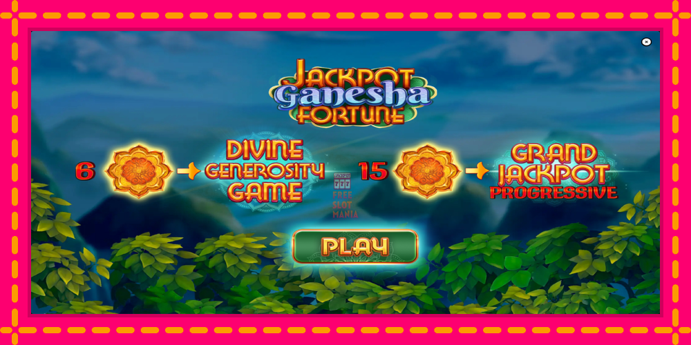 Automat Jackpot Ganesha Fortune z jasną grafiką, zdjęcie 1