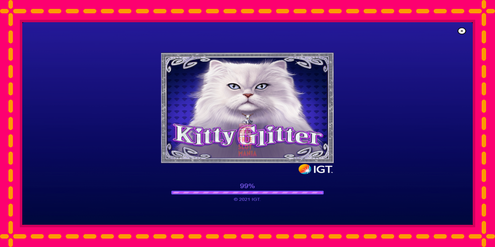 Automat Kitty Glitter z jasną grafiką, zdjęcie 1