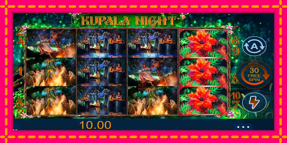 Automat Kupala Night z jasną grafiką, zdjęcie 3