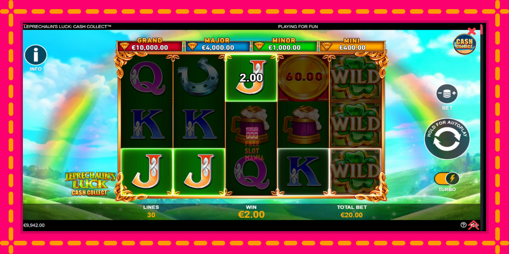 Automat Leprechauns Luck Cash Collect Megaways PowerPlay Jackpot z jasną grafiką, zdjęcie 3