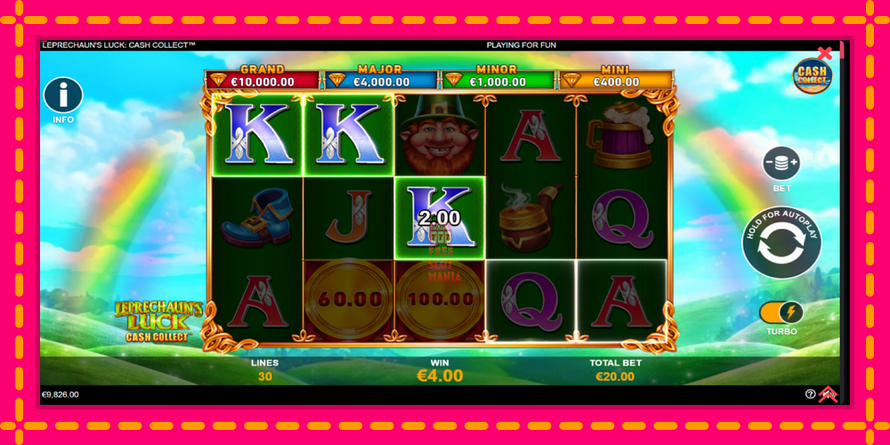 Automat Leprechauns Luck Cash Collect Megaways PowerPlay Jackpot z jasną grafiką, zdjęcie 4