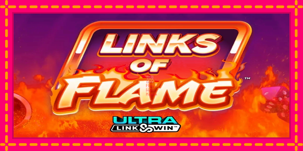 Automat Links of Flame z jasną grafiką, zdjęcie 1