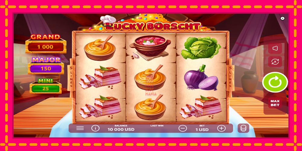 Automat Lucky Borscht z jasną grafiką, zdjęcie 2