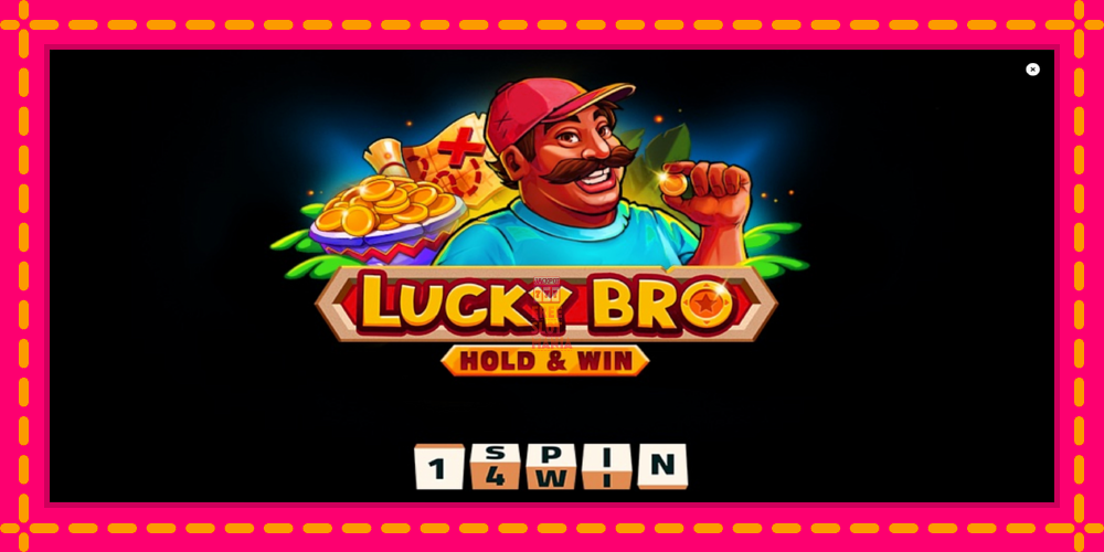 Automat Lucky Bro Hold & Win z jasną grafiką, zdjęcie 1