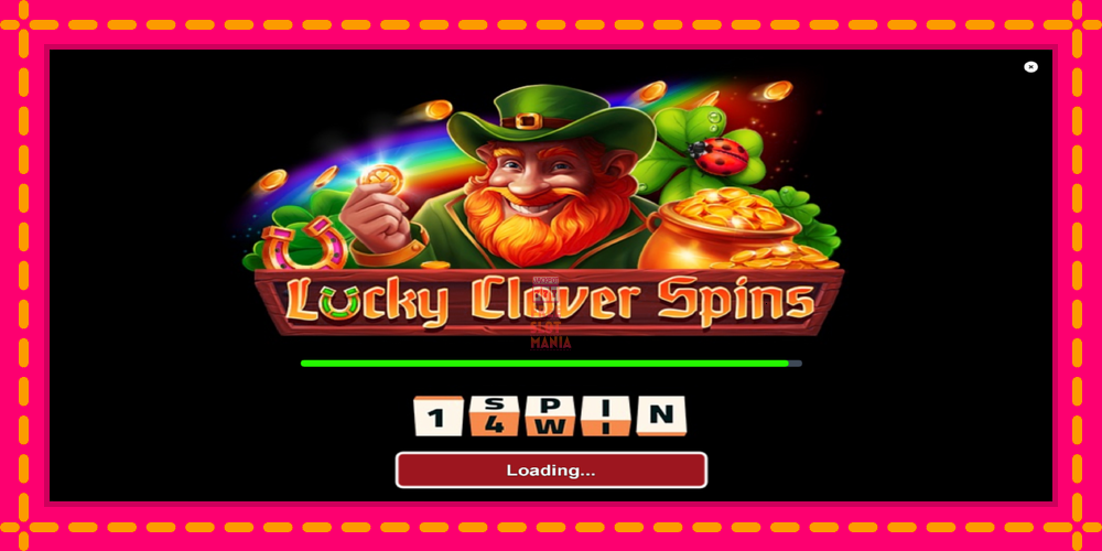 Automat Lucky Clover Spins z jasną grafiką, zdjęcie 1