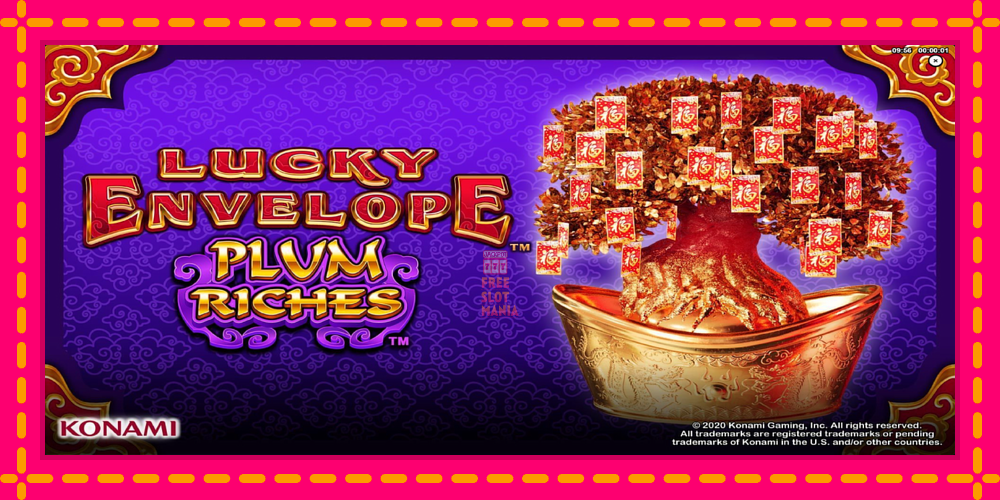 Automat Lucky Envelope Plum Riches z jasną grafiką, zdjęcie 1