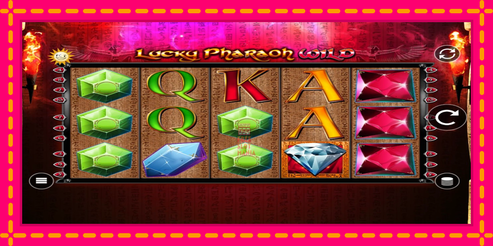 Automat Lucky Pharaoh Wild z jasną grafiką, zdjęcie 1