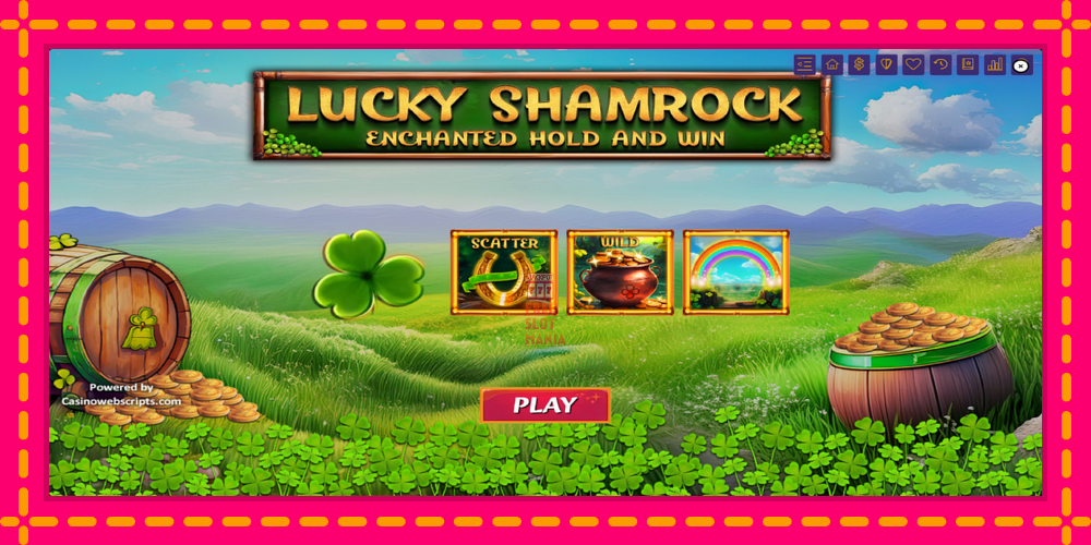 Automat Lucky Shamrock - Enchanted Hold and Win z jasną grafiką, zdjęcie 1