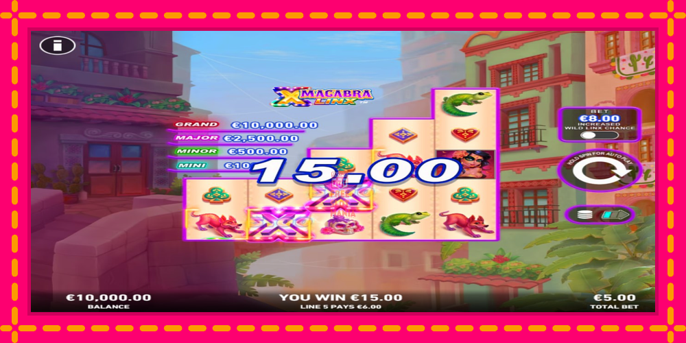 Automat Macabra Linx PowerPlay Jackpot z jasną grafiką, zdjęcie 3