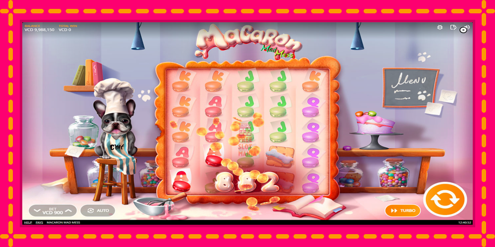 Automat Macaron Mad Mess z jasną grafiką, zdjęcie 5