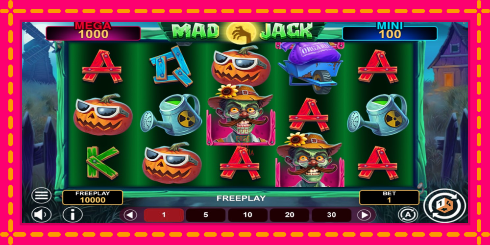 Automat Mad Jack Hold & Win z jasną grafiką, zdjęcie 1