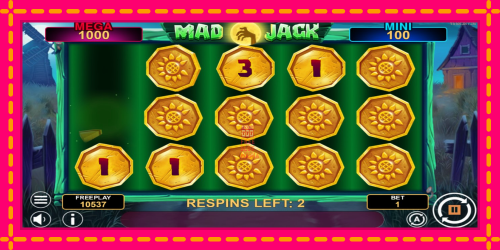 Automat Mad Jack Hold & Win z jasną grafiką, zdjęcie 3