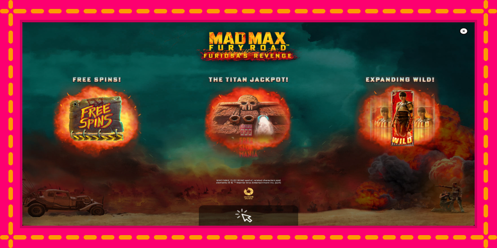 Automat Mad Max: Fury Road - Furiosas Revenge z jasną grafiką, zdjęcie 1