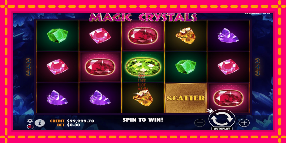 Automat Magic Crystals z jasną grafiką, zdjęcie 2