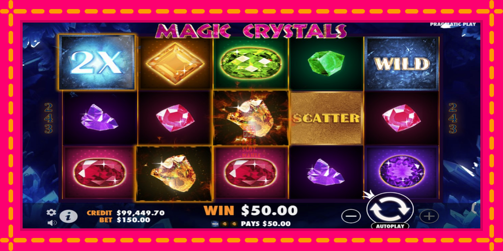 Automat Magic Crystals z jasną grafiką, zdjęcie 3