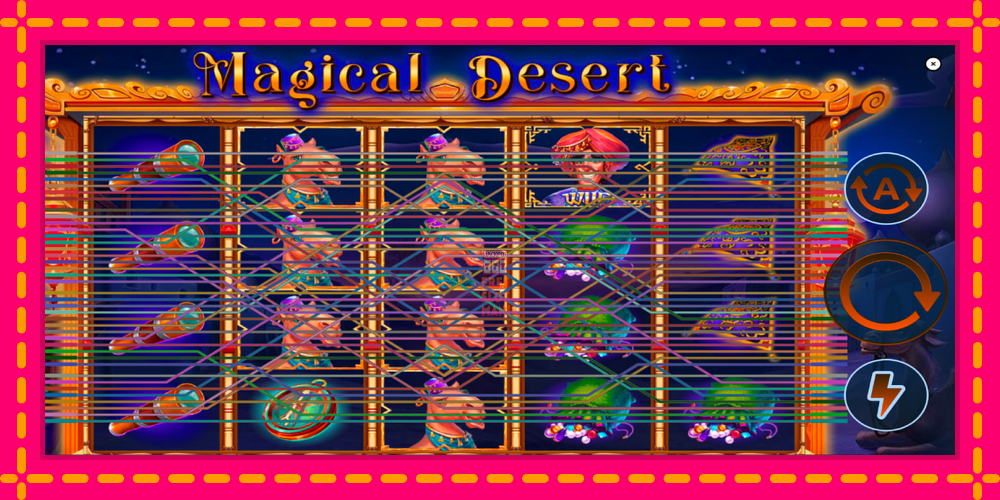 Automat Magical Desert z jasną grafiką, zdjęcie 1