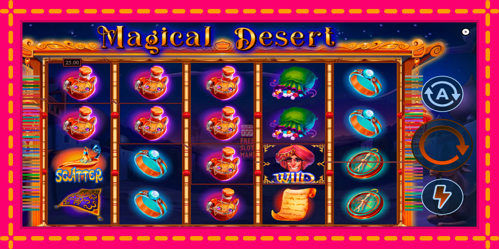 Automat Magical Desert z jasną grafiką, zdjęcie 4