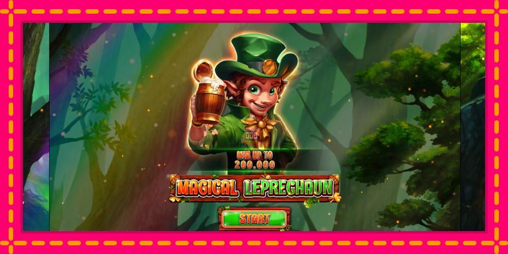 Automat Magical Leprechaun z jasną grafiką, zdjęcie 1