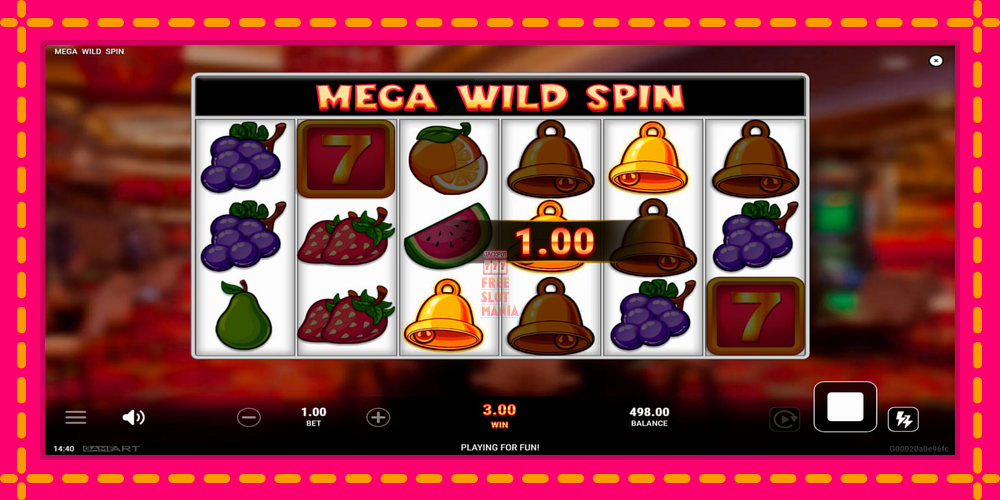 Automat Mega Wild Spin z jasną grafiką, zdjęcie 3